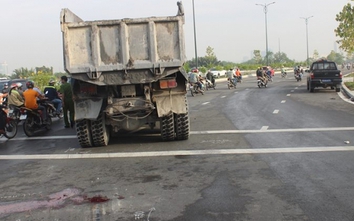 Nam công nhân bị xe cán tử vong trên đại lộ Mai Chí Thọ