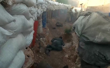 VIDEO: Phiến quân Al-Qaeda bỏ mạng hàng loạt khi tràn vào thành Aleppo