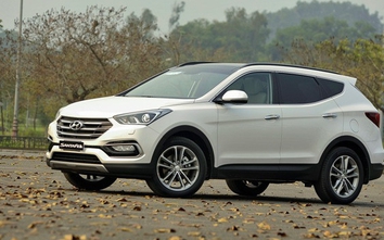 Sau CX-5 đến lượt SantaFe giảm giá khủng