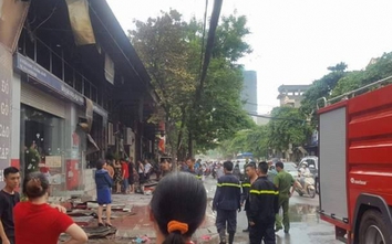 Không có thiệt hại về người trong vụ cháy nhà sách ở Hà Đông