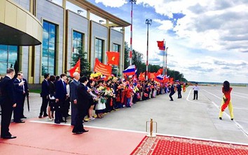 Chủ tịch nước Trần Đại Quang bắt đầu chuyến thăm Liên bang Nga