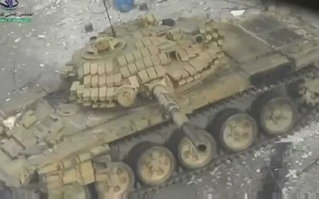 Ông Assad lại mất xe tăng T-72, quân Syria trả thù bằng mưa bom