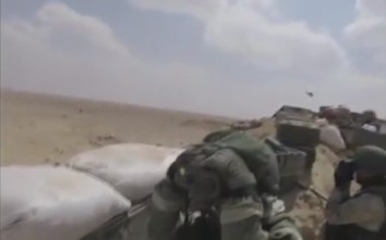 Clip quay cảnh đặc nhiệm Nga chiến đấu chống IS ở Syria