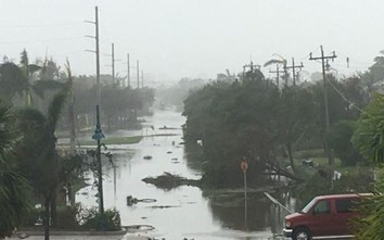 Bão Irma tấn công, ông Trump ban bố tình trạng khẩn cấp ở Florida
