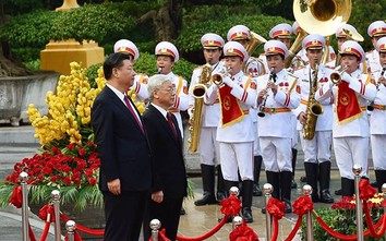 Bắn 21 phát đại bác đón TBT, Chủ tịch Trung Quốc Tập Cận Bình