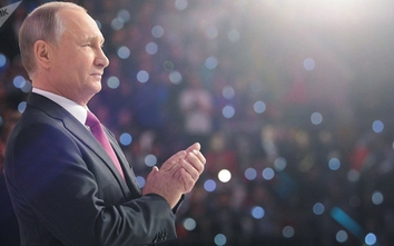 Ông Putin tuyên bố sẽ tranh cử tổng thống nhiệm kỳ tiếp năm 2018