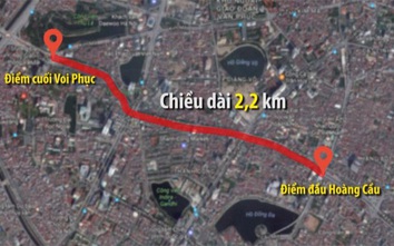 "Đường đắt nhất hành tinh" ở Hà Nội: 139 hộ dân chưa đồng thuận
