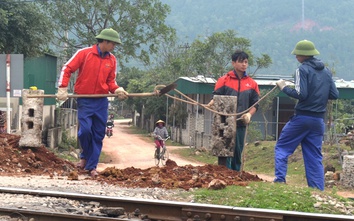 Nghệ An: Đóng 39 lối đi dân sinh trái phép cắt ngang đường sắt