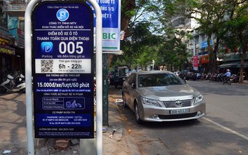 Hà Nội: iParking tạm dừng thu phí lũy tiến theo giờ