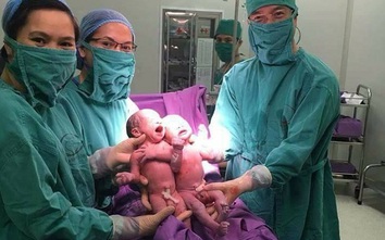 Hai bé song sinh nam đầu tiên ra đời nhờ thụ tinh nhân tạo