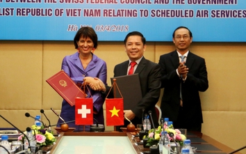 Việt Nam - Thụy Sĩ ký kết Hiệp định vận chuyển hàng không