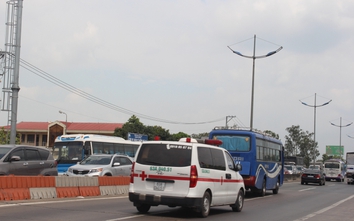 Tiền Giang: QL60, trạm thu giá Thân Cửu Nghĩa kẹt xe nghiêm trọng