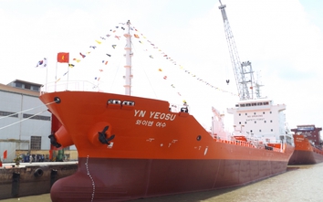 Bàn giao tàu 6.500 tấn cho đối tác Hàn Quốc