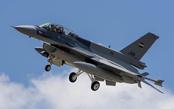 Video: Cảnh chiến cơ F-16 của Iraq tấn công IS ở Syria