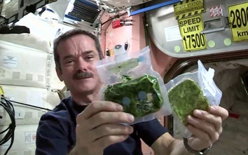 Thú vị cảnh nhà du hành ăn uống trên Trạm vũ trụ quốc tế