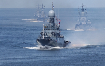 Tàu tên lửa của Nga tiến vào biển Địa Trung Hải