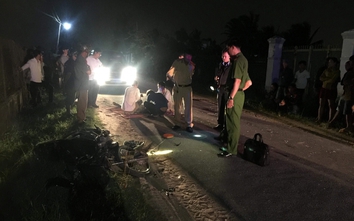 Hai xe máy đấu đầu trên đường liên thôn, 2 thanh niên thiệt mạng