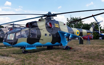 Trực thăng Mi-24 của Ucraine bắn rơi máy bay do thám Nga