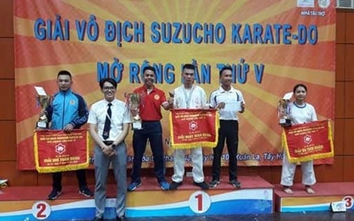 Hơn 500 VĐV dự giải karatedo Đại học Luật Hà Nội Mở rộng 2018