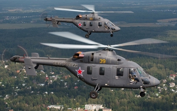 Video: Trực thăng Nga biểu diễn bay ở Hà Nội