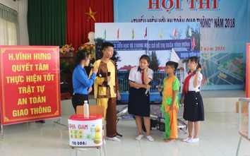 Hơn 200 học sinh THCS dự hội thi ATGT năm 2018