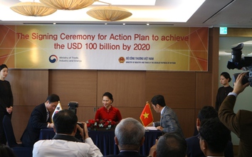Thương mại Việt–Hàn hướng tới mục tiêu 100 tỷ USD vào 2020