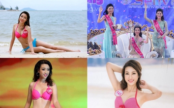 Bỏng mắt ngắm tân Hoa hậu VN Đỗ Mỹ Linh diện bikini