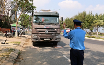 Đà Nẵng: Kiểm tra tải trọng xe lưu động hoạt động 24/24