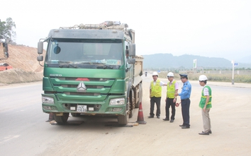 Siết xe quá tải trên đường tránh Nam Hải Vân - Túy Loan