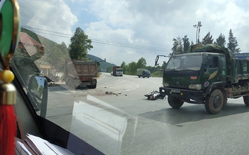 Người bị xe tải cán ở Nam Cấm: Vừa đi chăm vợ ốm về