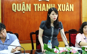 Phó Chủ tịch quận Thanh Xuân Lê Mai Trang vẫn chưa xin lỗi