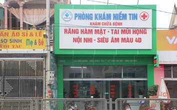 Trưởng trạm y tế ở Nghệ An mở phòng khám “chui"