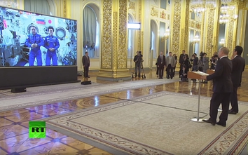 Tổng thống Putin thực hiện cuộc gọi đặc biệt ra ngoài vũ trụ