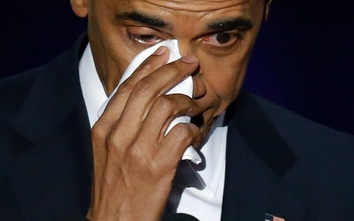 Cảm xúc và nước mắt trong bài phát biểu cuối cùng của ông Obama