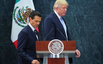 Ông Trump muốn áp thuế nhập khẩu từ Mexico, lấy tiền xây tường ngăn
