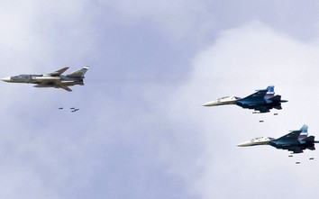 Nga nối lại không kích diệt IS trên diện rộng tại miền Đông Syria