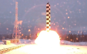 Nga tung video thử tên lửa đạn đạo có sức mạnh khủng khiếp