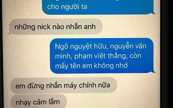 Phó bí thư Thanh Hoá đề nghị trích xuất tin nhắn vụ "bồ nhí"