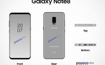 Hình ảnh mới nhất về siêu phẩm Samsung Note 8