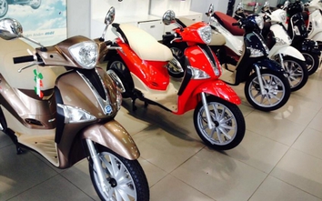 Bảng giá xe Piaggio và Vespa mới nhất tháng 5/2017