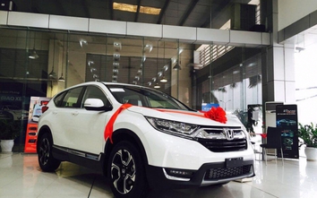 Giá lăn bánh Honda CR-V 2018 vừa cập cảng, miễn thuế nhập khẩu