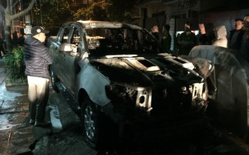 Công an công bố nguyên nhân vụ cháy xe Ford Ranger