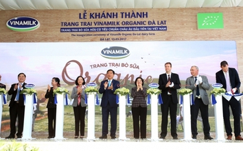 Trang trại bò sữa Organic được Vinamilk khánh thành tại Lâm Đồng