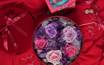 Hút hồn hoa hồng "vĩnh cửu" giá bạc triệu cho ngày Valentine