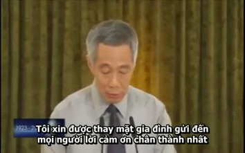 Thủ tướng Singapore nghẹn ngào phát biểu về cha bằng 3 thứ tiếng