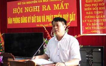 Ông Phạm Sỹ Quý bị cách chức Giám đốc Sở TN&MT Yên Bái