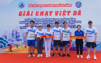 Sở Xây dựng Đà Nẵng tổ chức Giải chạy việt dã chào mừng 65 năm ngày truyền thống ngành Xây dựng Việt Nam