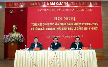 Đảng bộ Khối các cơ quan Trung ương tổng kết công tác xây dựng Đảng