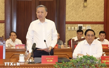 Tổng Bí thư, Chủ tịch nước Tô Lâm chủ trì cuộc họp Tiểu ban Văn kiện Đại hội XIV