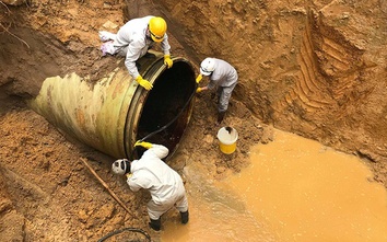 Bộ Xây dựng báo cáo về việc kiểm tra tình trạng đường ống truyền tải nước sạch sông Đà